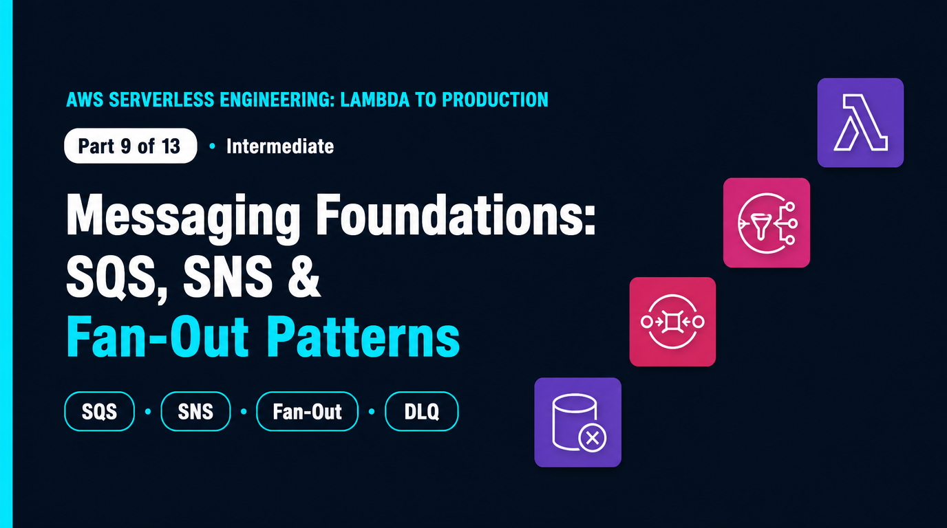 Messaging Foundations: SQS, SNS & Fan-Out Patterns