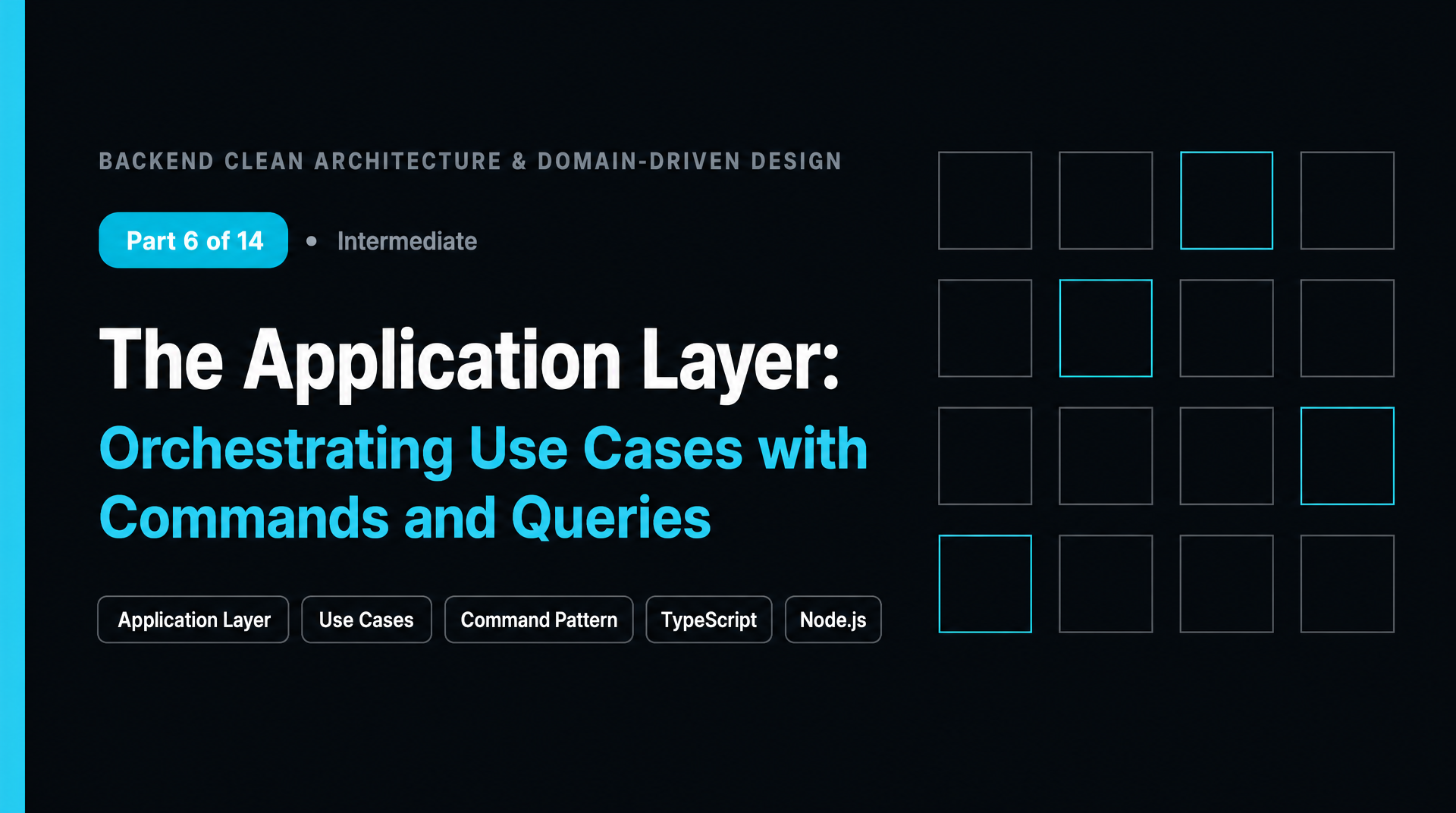The Application Layer: Orchestrating Use Cases with Commands and Queries