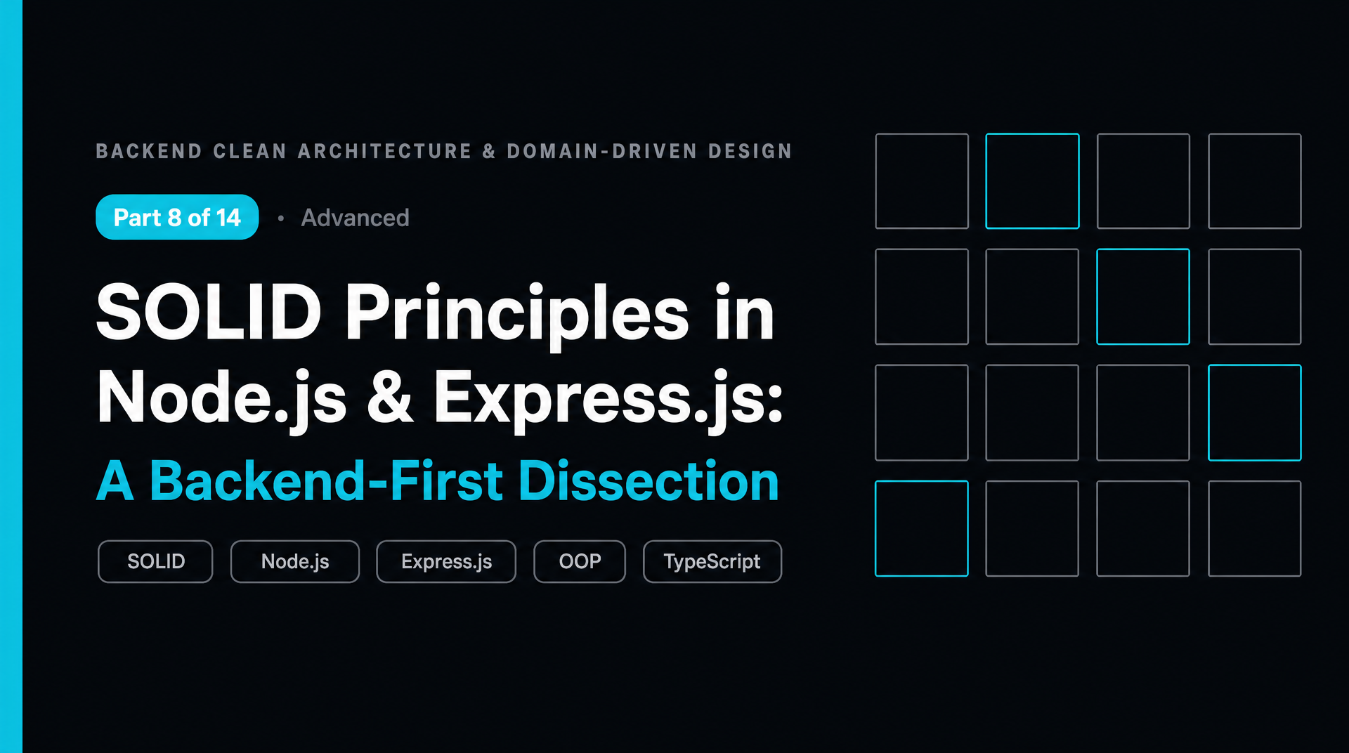 SOLID Principles in Node.js & Express.js: A Backend-First Dissection