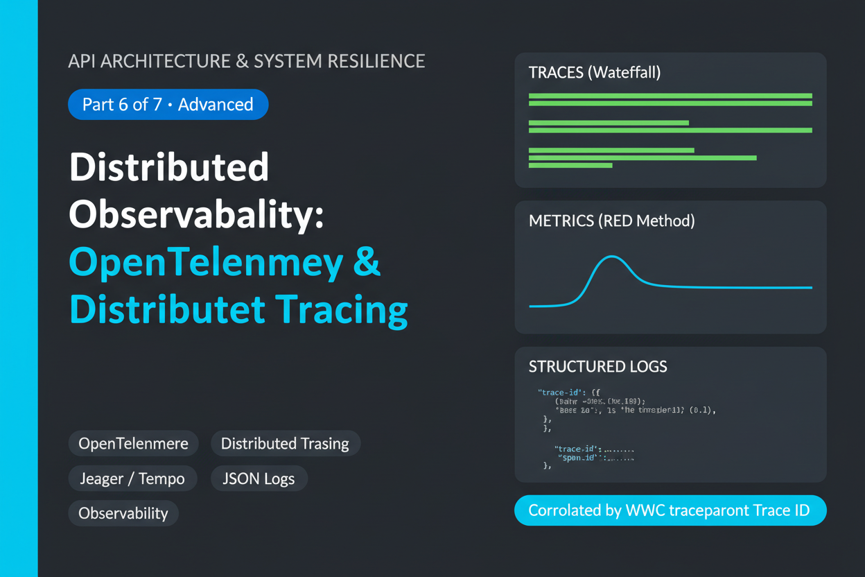 Distributed Observability: OpenTelemetry, Trace Propagation & Structured Logging