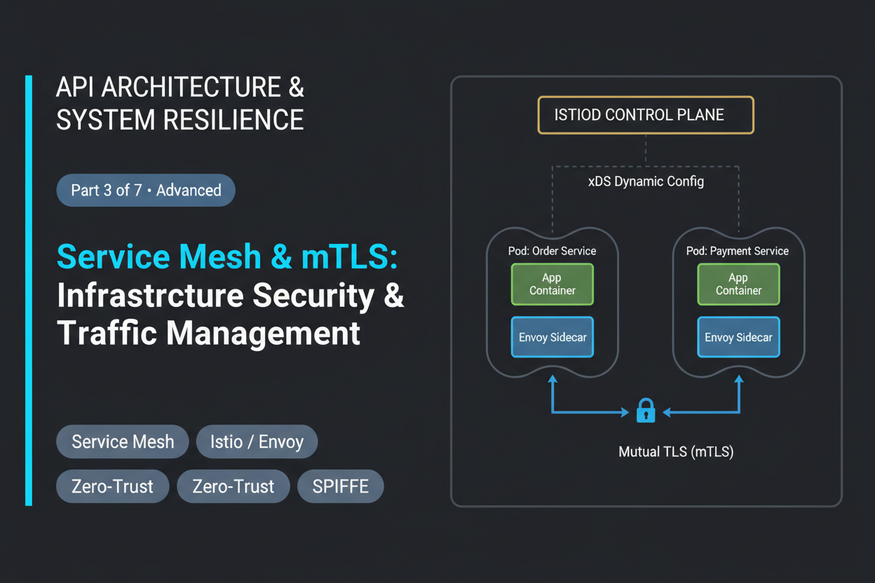 Service Mesh & mTLS: Infrastructure-Layer Security, Discovery & Traffic Management