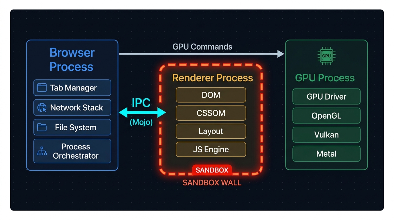 Browser Internal Architecture: The Multi-Process Model