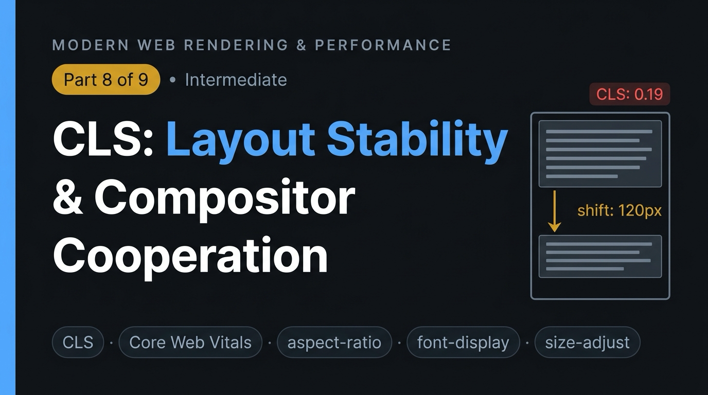 CLS: Layout Stability & Compositor Cooperation